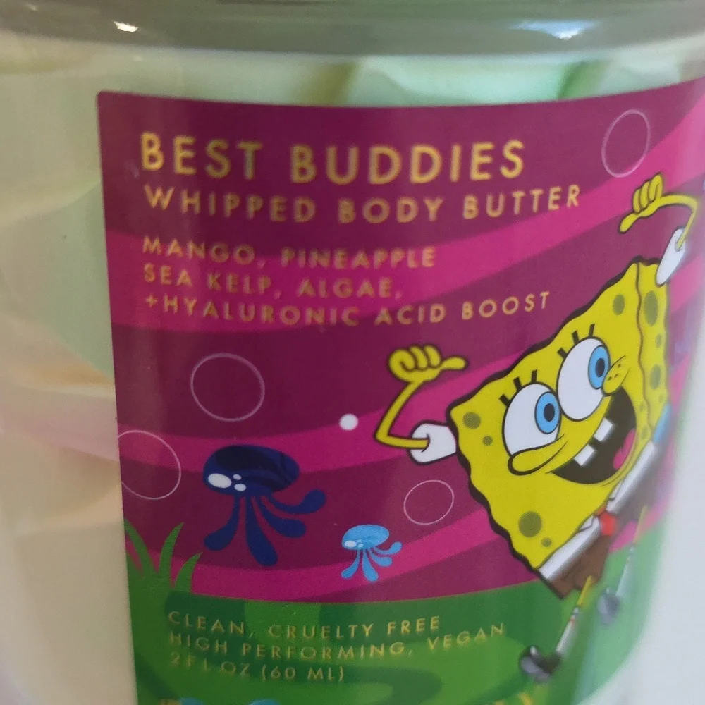 TRULY x Spongebob Squarepants Best Buddies Whipped Body Butter